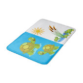 Turtle Bad Bathmat Badematte (Schrägansicht)