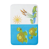 Turtle Bad Bathmat Badematte (Vorderseite Vertikal)