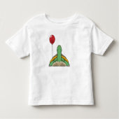Turtle Balloon Kleinkind T-shirt (Vorderseite)