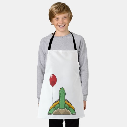 Turtle Balloon Schürze (Getragen)