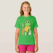Turtle Baseball Baseballschläger T-Shirt (Vorne ganz)