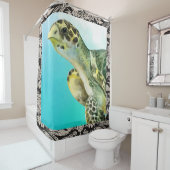 Turtle Beach Duschvorhang (Beispiel)