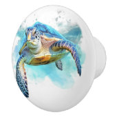 Turtle Beach Nautical Drawer Knobs Keramikknauf (Rechts)