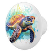 Turtle Beach Nautical Drawer Knobs Keramikknauf (Rechts)