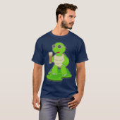 Turtle Beer mug Beer T-Shirt (Vorne ganz)