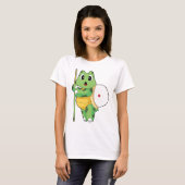 Turtle Billiard Queue T-Shirt (Vorne ganz)