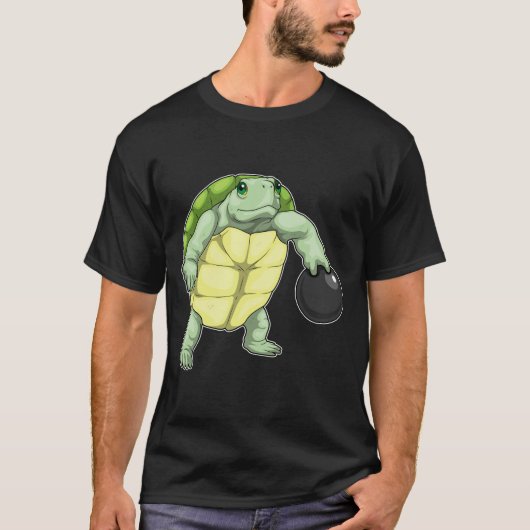 Turtle Bowling Bowling T-Shirt (Vorderseite)