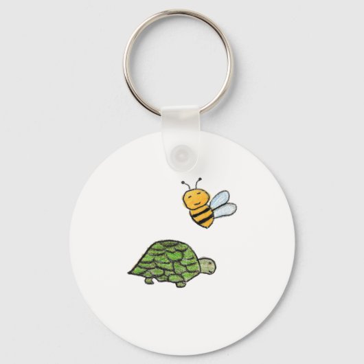Turtle Bumblebee Schlüsselanhänger (Vorderseite)