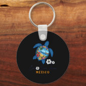 Turtle Cabo San Lucas Mexico Vacation Summer Men W Schlüsselanhänger (Vorderseite)