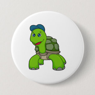 Turtle Cap Button