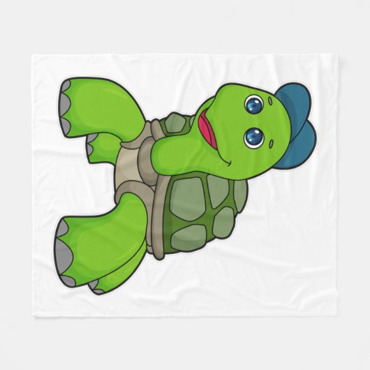 Turtle Cap Fleecedecke (Vorderseite (Horizontal))