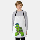 Turtle Cap Schürze (Getragen)