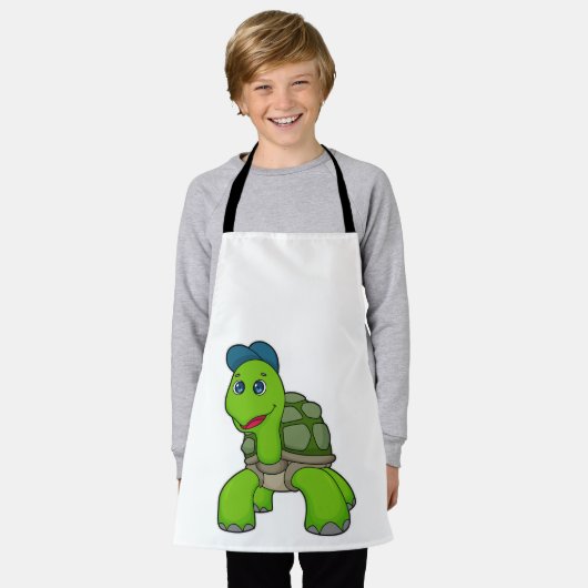 Turtle Cap Schürze (Getragen)