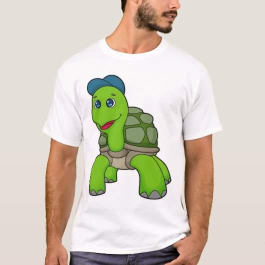 Turtle Cap T-Shirt (Vorderseite)
