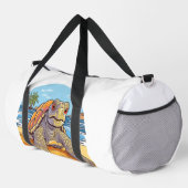 Turtle Cartoon Strand Duffle Bag (Rechte Ecke)