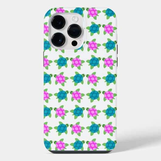 Turtle Chillaxing Design - Apple iPhone Case Hülle (Rückseite)