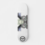 Turtle Chimera in Pastellfarben Skateboard (Vorne)