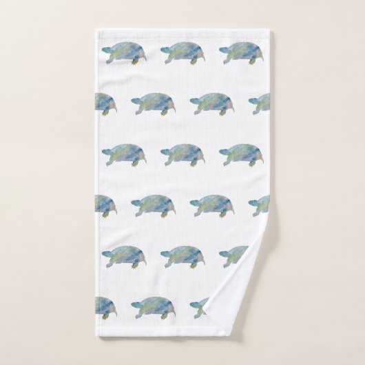 Turtle Coastal Beach Badetuch Set (Handtuch)