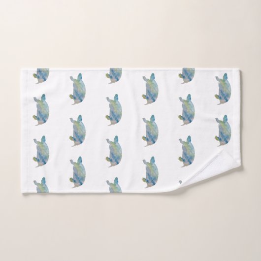 Turtle Coastal Beach Badetuch Set (Handtuch)