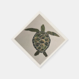 Turtle Cocktail Napkins Serviette