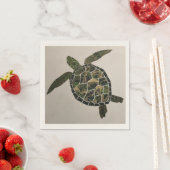Turtle Cocktail Napkins Serviette (Beispiel)