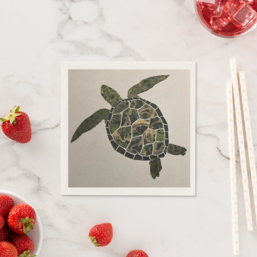 Turtle Cocktail Napkins Serviette (Beispiel)