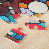 Turtle Colorful Mosaik Art Puzzle (Seite)