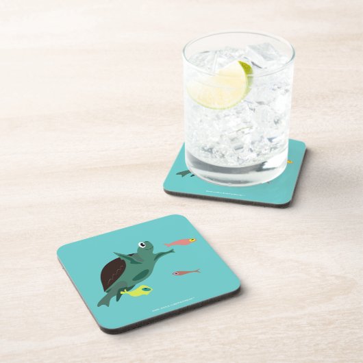 Turtle Cork Untersetzer (Rechte Seite)