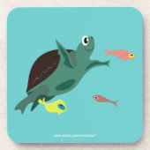 Turtle Cork Untersetzer (Vorderseite)