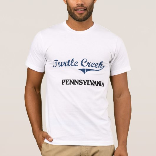 Turtle Creek Pennsylvania City Classic T-Shirt (Vorderseite)