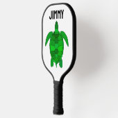 TURTLE CUSTOM PERSONALISIERT PICKLEBALL PADDLE (Links)