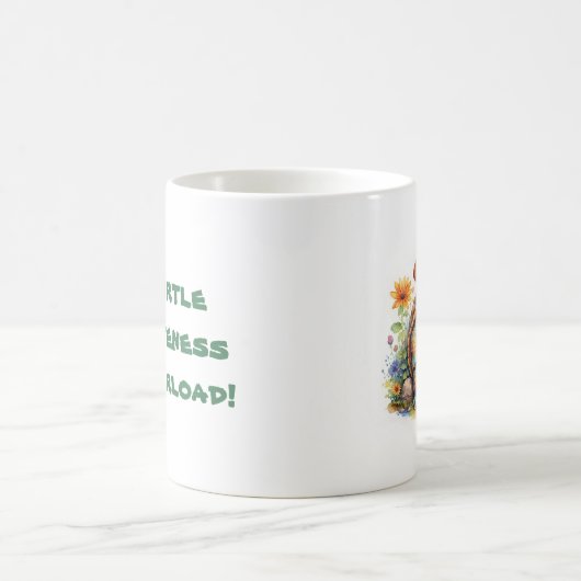 Turtle Cutness Overload Kaffeetasse (Mittel)
