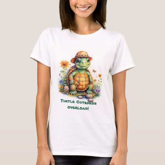 Turtle Cutness Overload T-Shirt (Vorderseite)