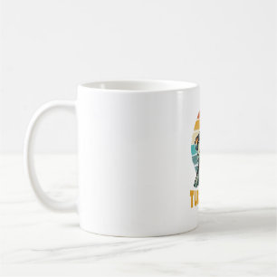 Turtle Dad Retro Sonnenuntergang Vintage Gravur Ve Kaffeetasse