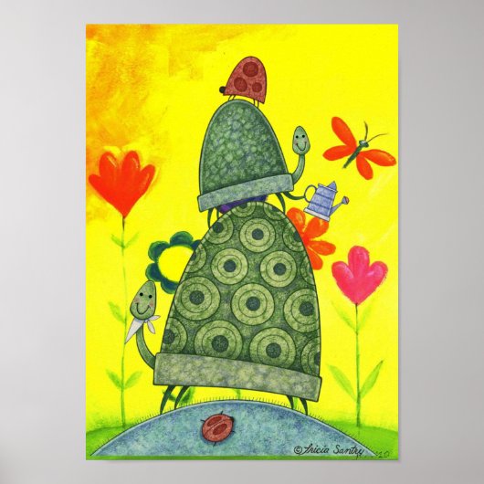 Turtle Dance Poster (Vorne)