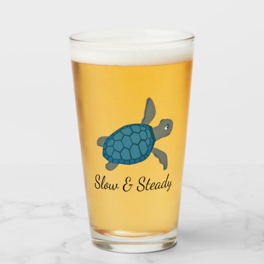 Turtle Design Glassware Glas (Vorne (Gefüllt))