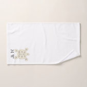 Turtle Design Monogrammed Badhandtuch Set (Handtuch)
