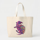 Turtle design (Womens) Jumbo Stoffbeutel (Vorne)
