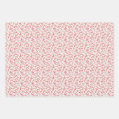 Turtle Dove Gift Wrap, Flachblatt Set 3 Geschenkpapier Set (Vorderseite 2)