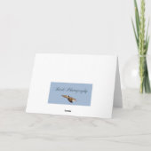 Turtle Dove Greeting Card Karte (Rückseite)