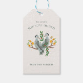 Turtle Doves | 12 Weihnachtsfeiertag Geschenkanhänger (Vorderseite)