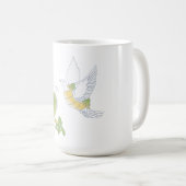 Turtle Doves Kaffeetasse (VorderseiteRechts)