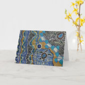 TURTLE DREAMING Card Karte (Gelbe Blume)