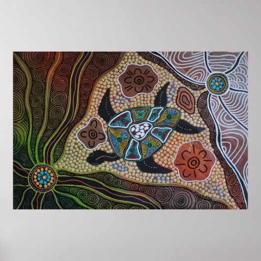 Turtle Dreaming Poster (Vorne)
