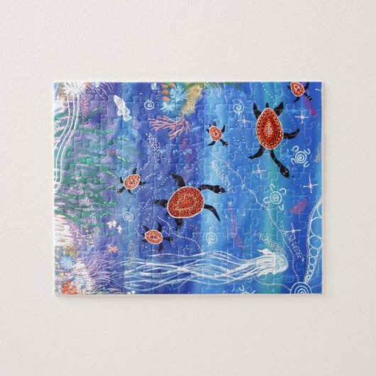 Turtle Dreaming Puzzle (Horizontal)