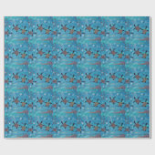 Turtle Dreaming Wrapping Paper Geschenkpapier (Flach)