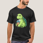 Turtle Drink Bubble Tee Niedliche Tiere mit Boba (Vorderseite)