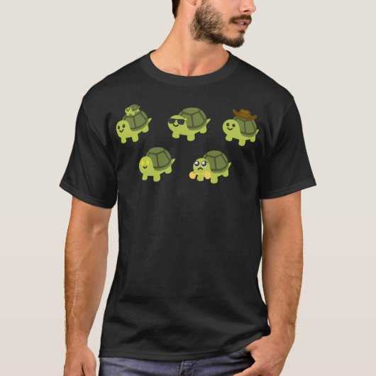 Turtle Emoji Meme Pack T-Shirt (Vorderseite)
