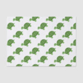 Turtle Emoji Seidenpapier (Vorderseite)