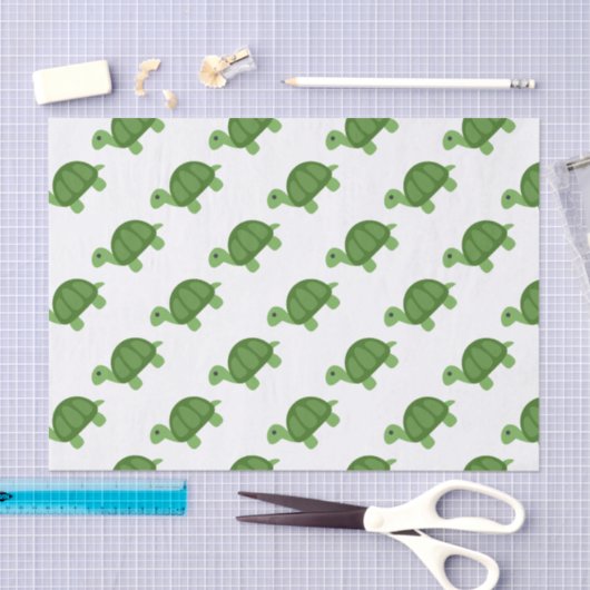 Turtle Emoji Seidenpapier (Handwerk)